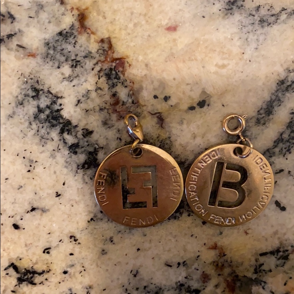 Fendi charms for bracelet or necklace